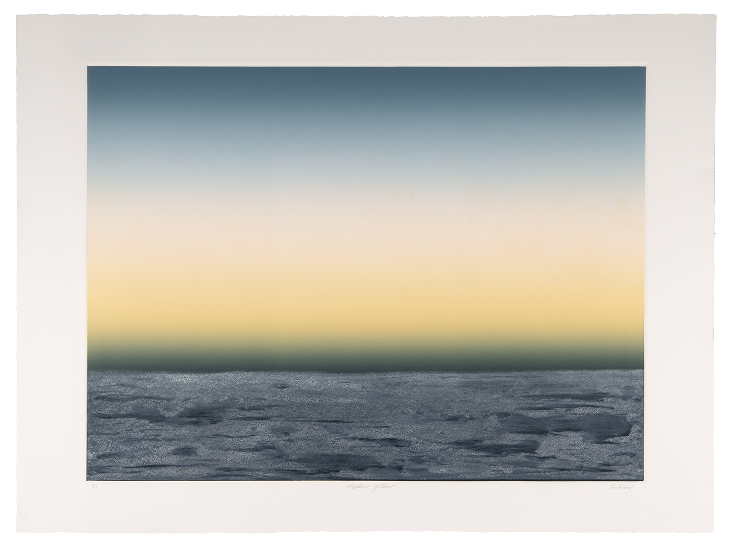 Lorna Livey, Mellow Yellow, monotype