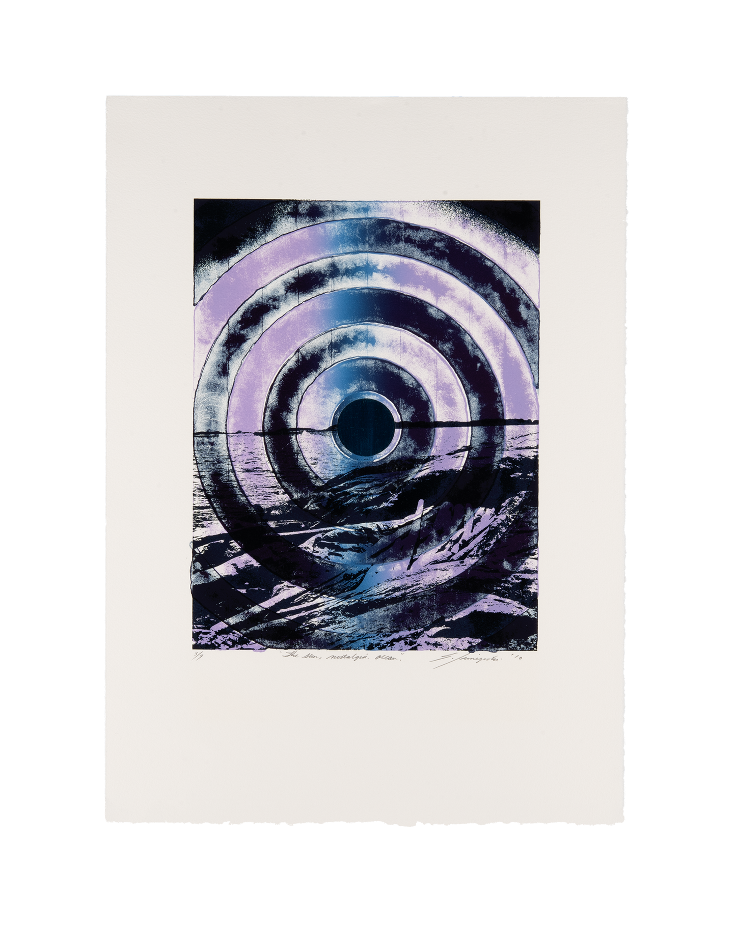 Shinsuke Minegishi, The sun, nostalgia, ocean