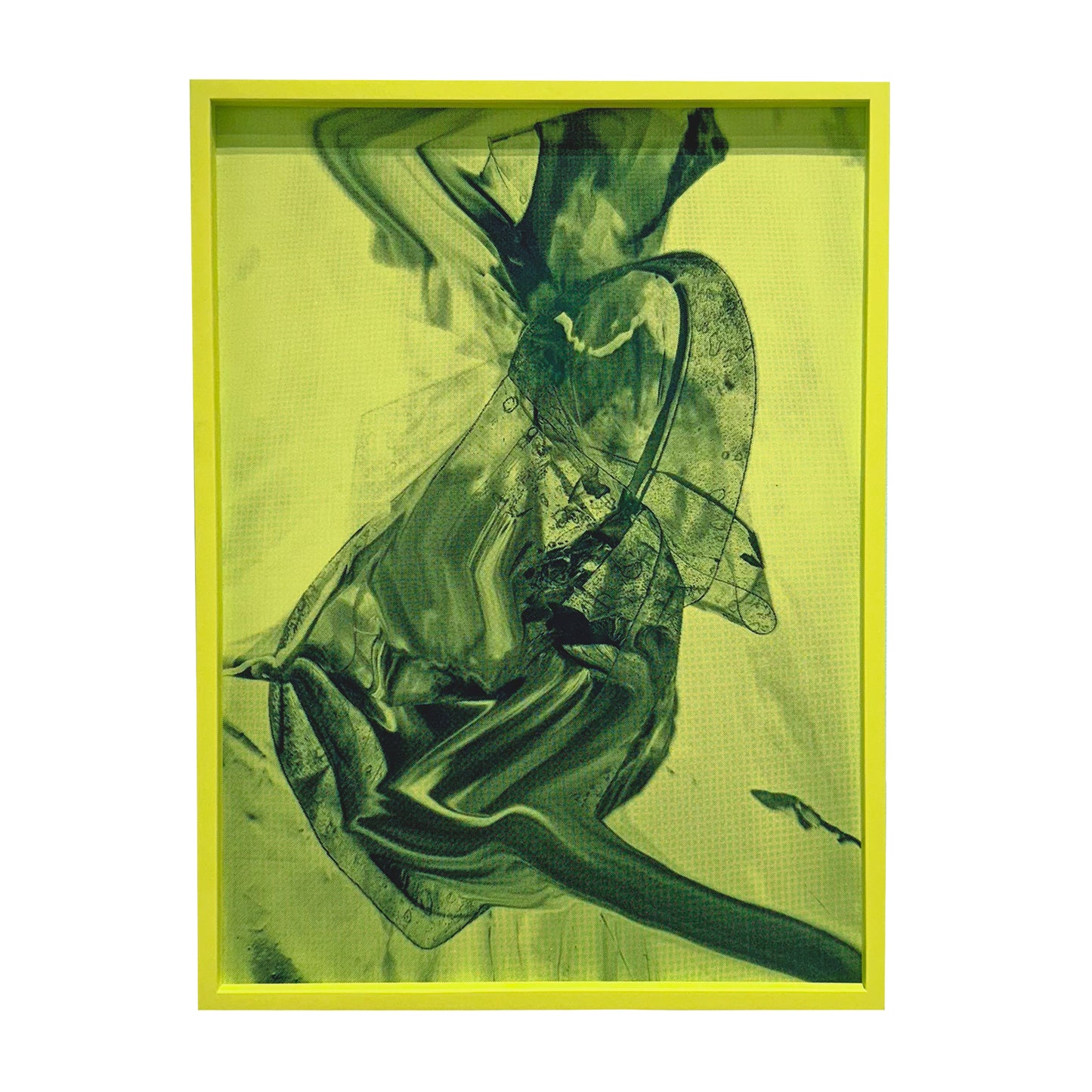 Rachael Dodgson, Trash Tape I in radioactive green