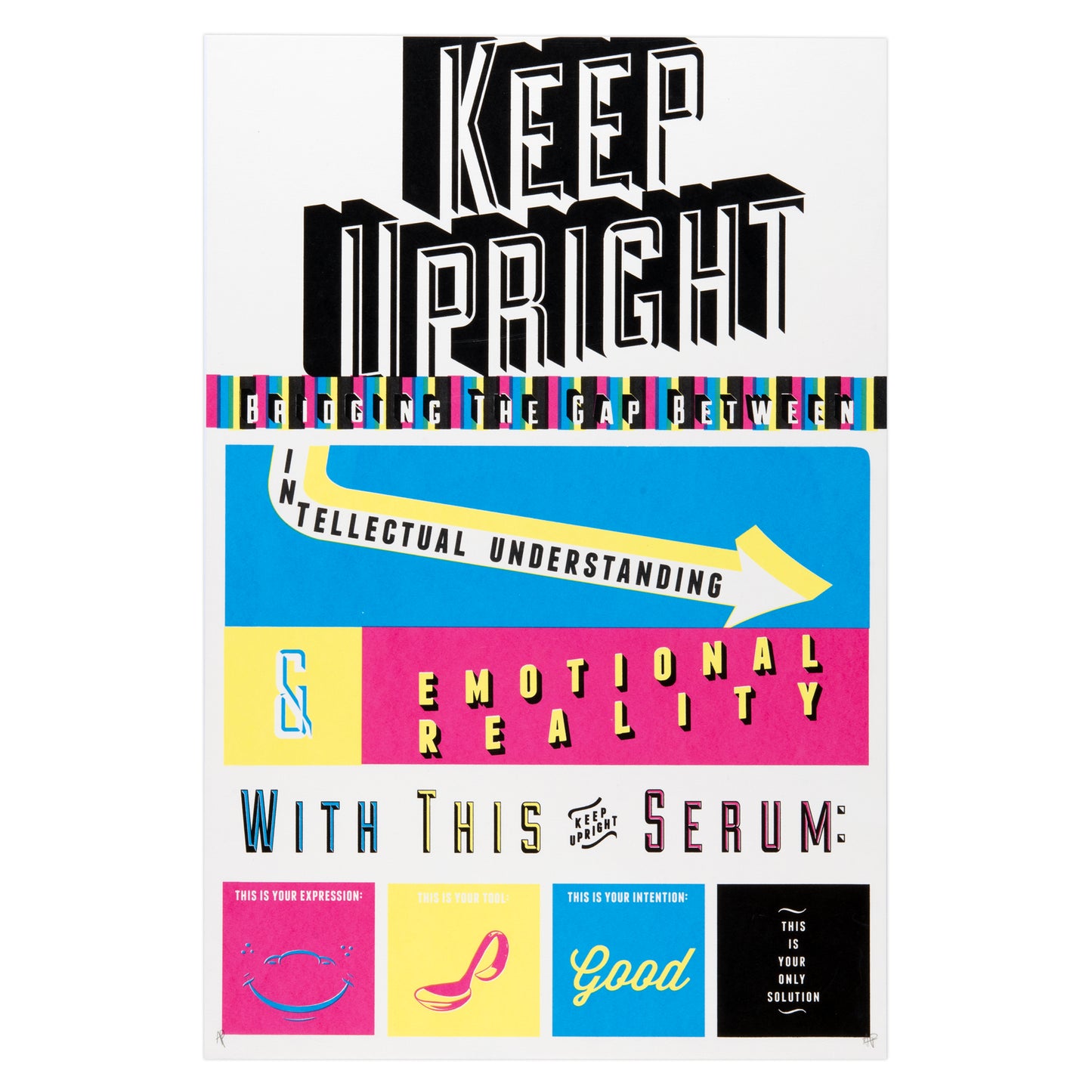Alexander Froese, Keep Upright, screenprint