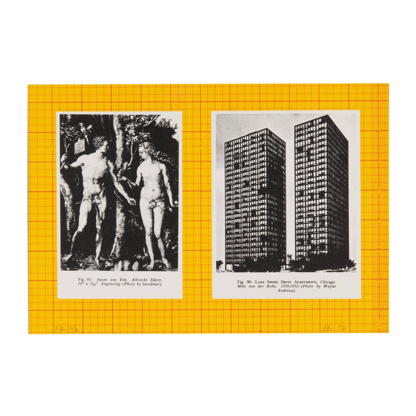 Brian Groombridge, Two Views of a Past, photo lithograph
