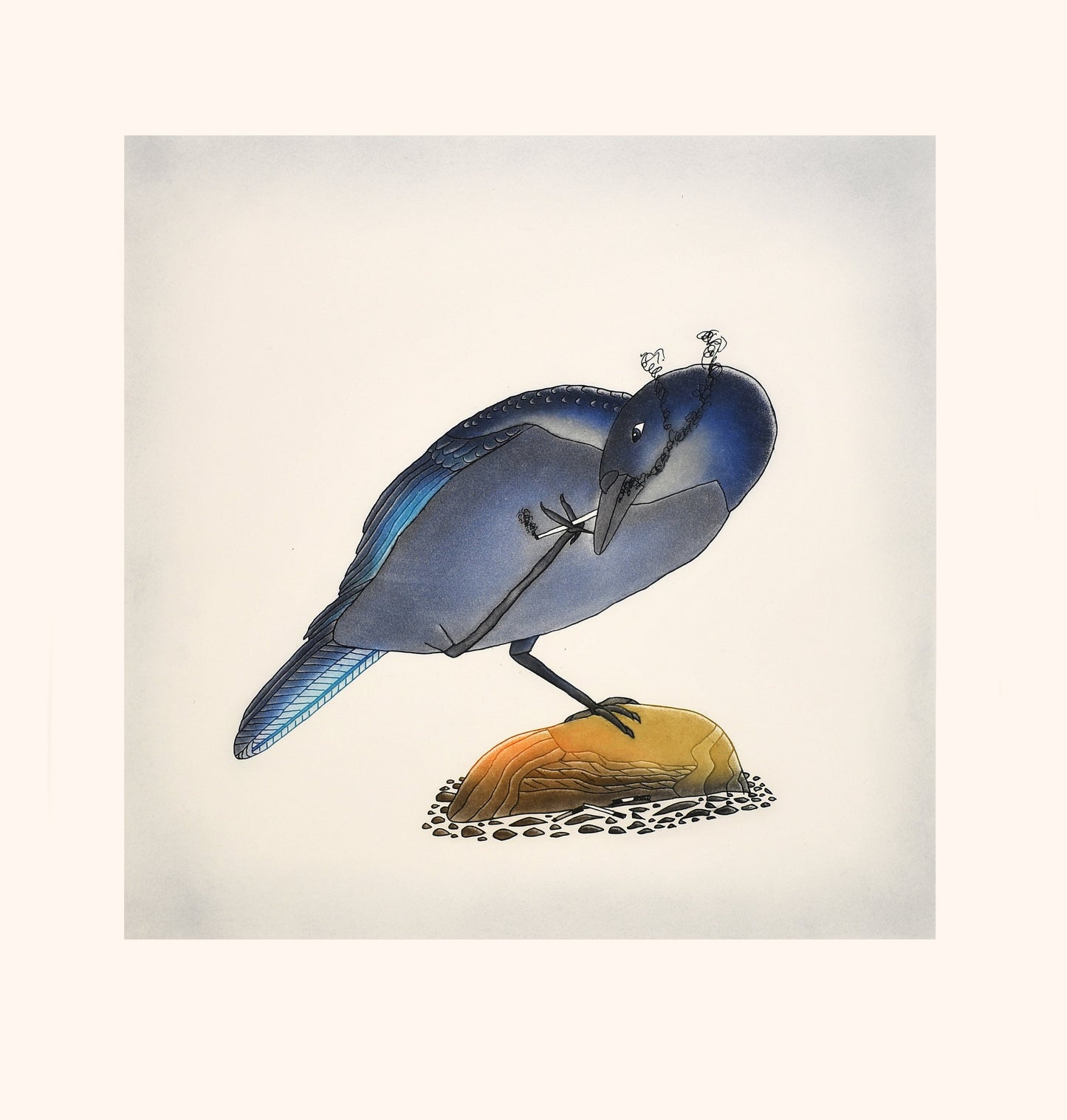 Qavavau Manumie - Smoking Raven
