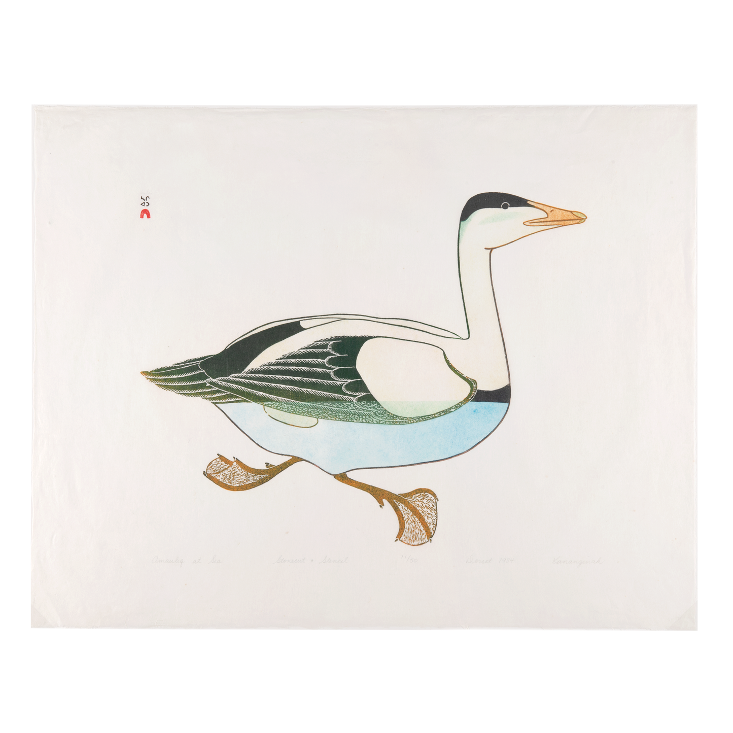 FUTURE PROOF 2025, Kananginak Pootoogook, Amauliq at Sea