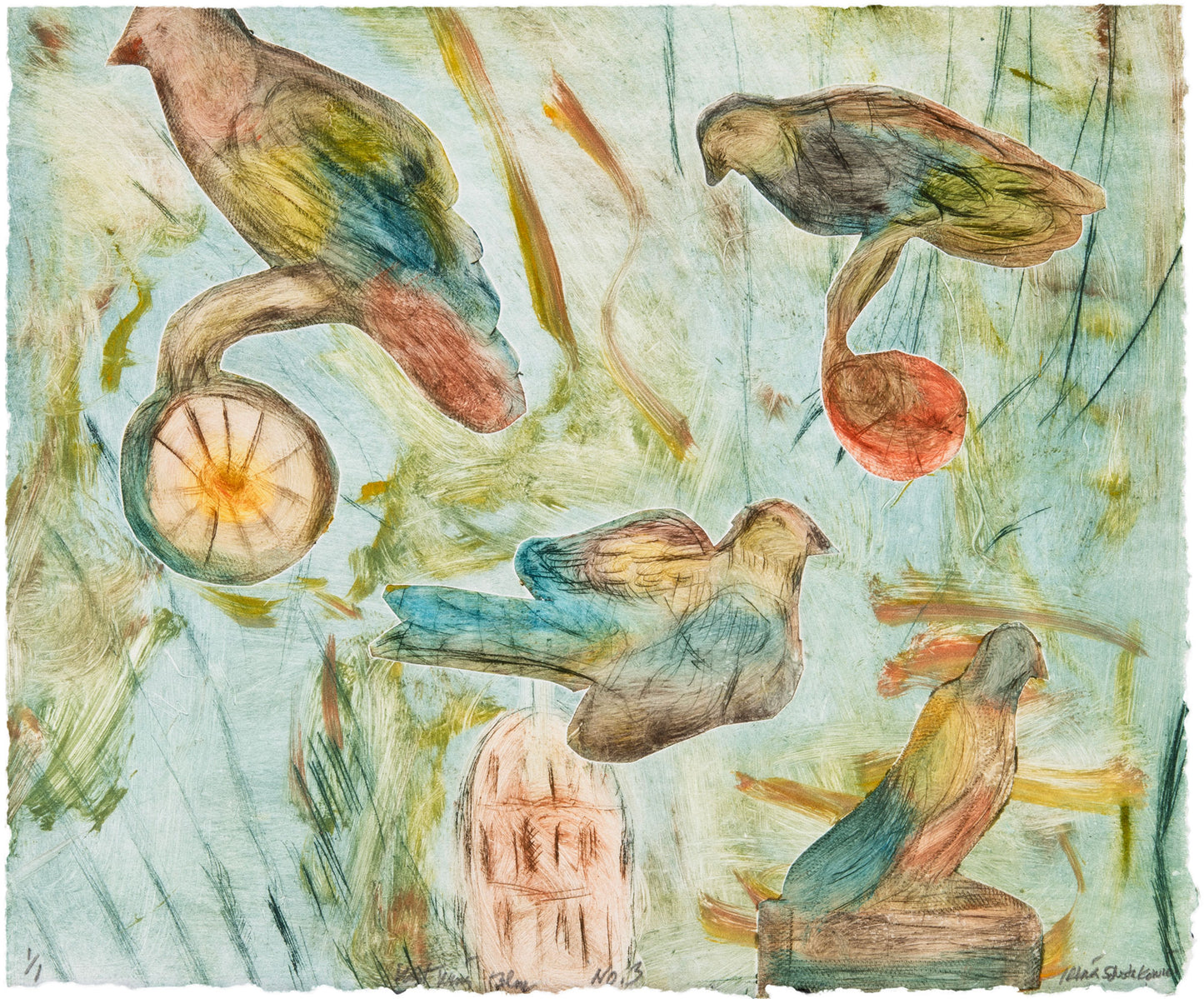 Irina Schestakowich - West Wing Blue No. 3