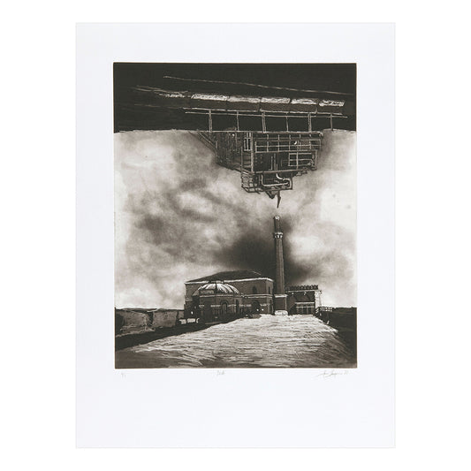 Alexander Thompson, Divide, etching, aquatint