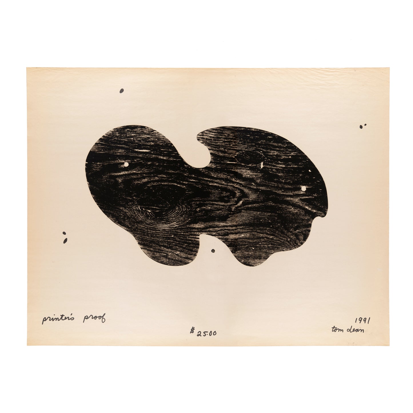 Tom Dean, Untitled, Woodblock