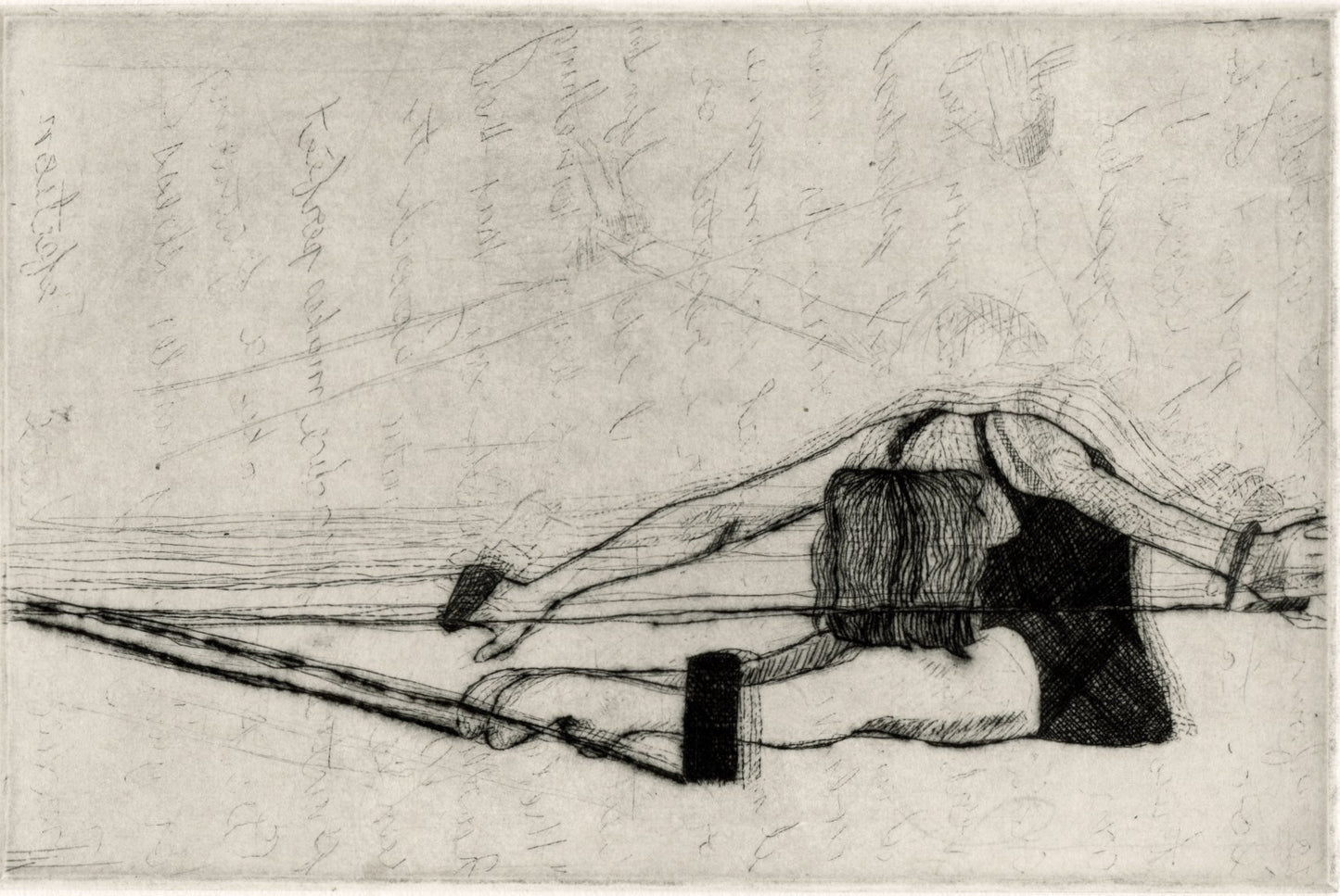 Spring 2025 Experimental Drypoint (4 weeks)
