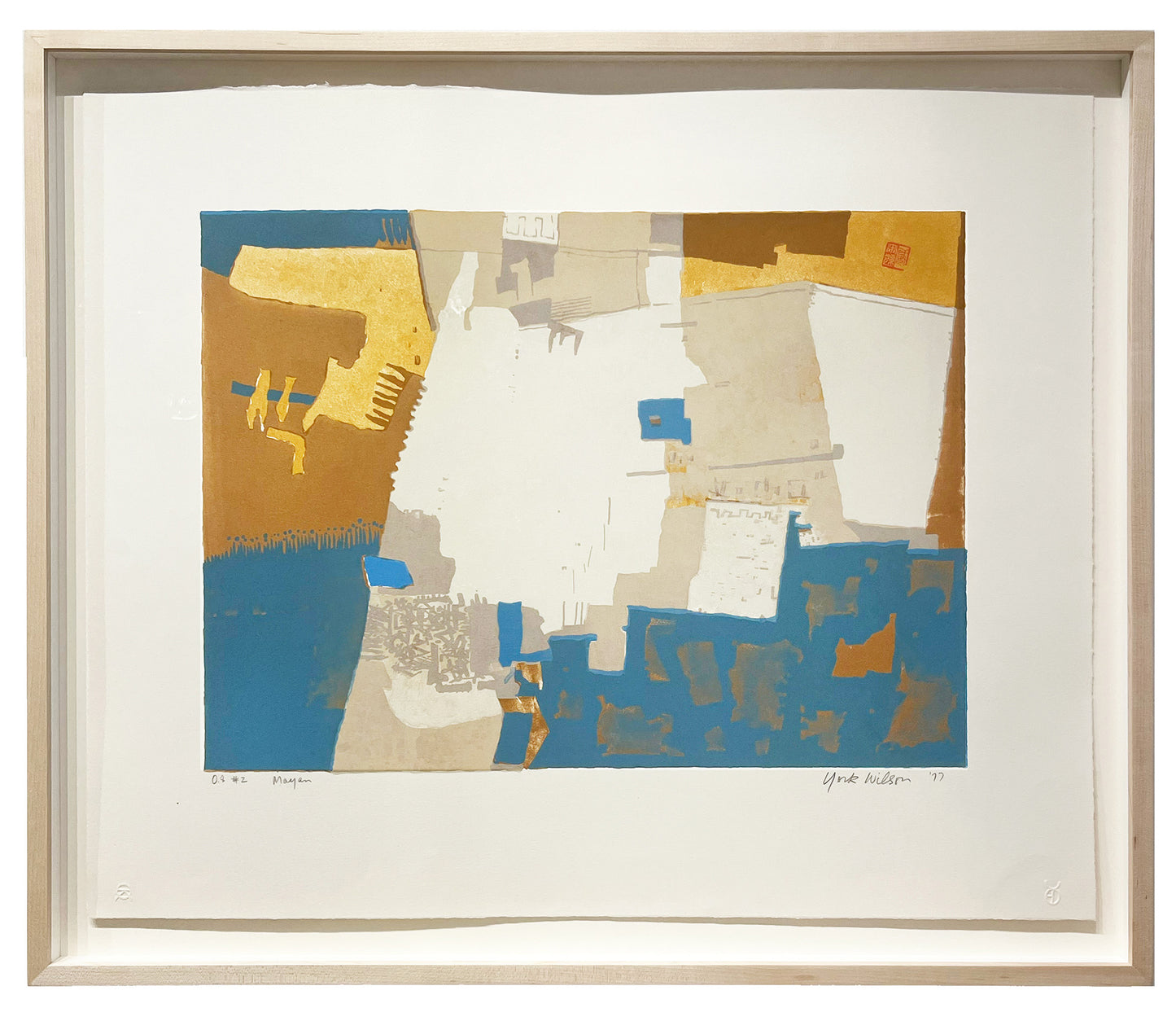 York Wilson - Mayan (Framed)