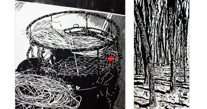 Spring 2024 Intro to Landscape Linocut (Weekend)