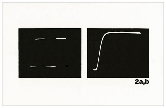 Micah Lexier - The Oscilloscope Drawings (2a,b)