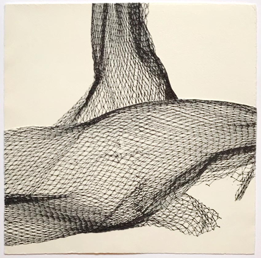 Nadine Bariteau - Untitled (Stitch Series)