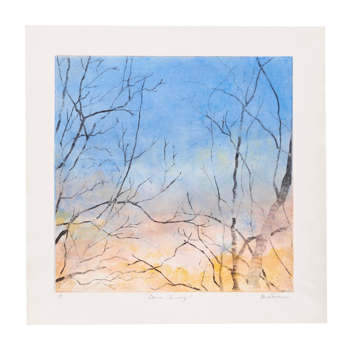 FUTURE PROOF 2023 Lot 22: Rebecca Cowan - Dawn, January 1