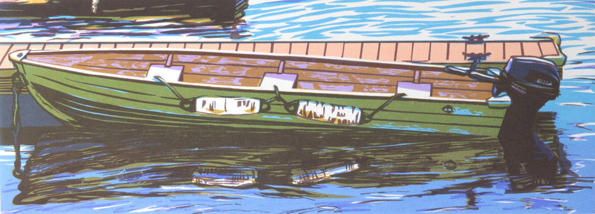 Louis Crout - Green Boat