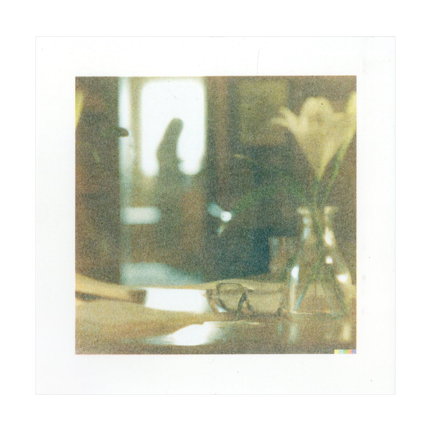 Ioana Dragomir, and all of a sudden, how a figure may appear, although uncalled for, 2022, photolithograph, edition: 1/9, paper size: 9" x 9"