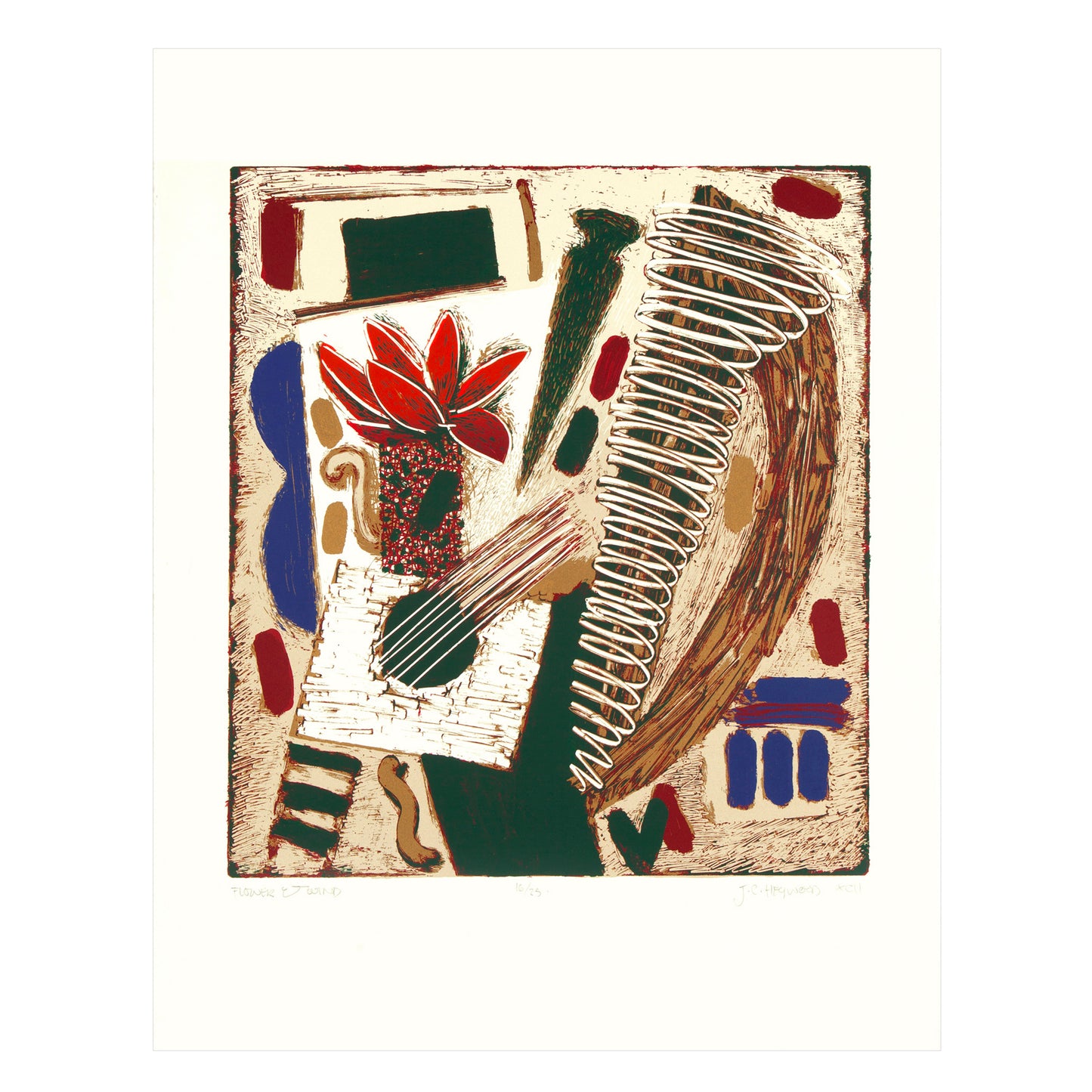 FUTURE PROOF 2023 Lot 40: J.C. (Carl) Heywood - Flower and Wind