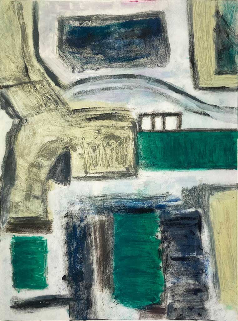 Astrid Ho, Reconfigurations, Monotype on washi