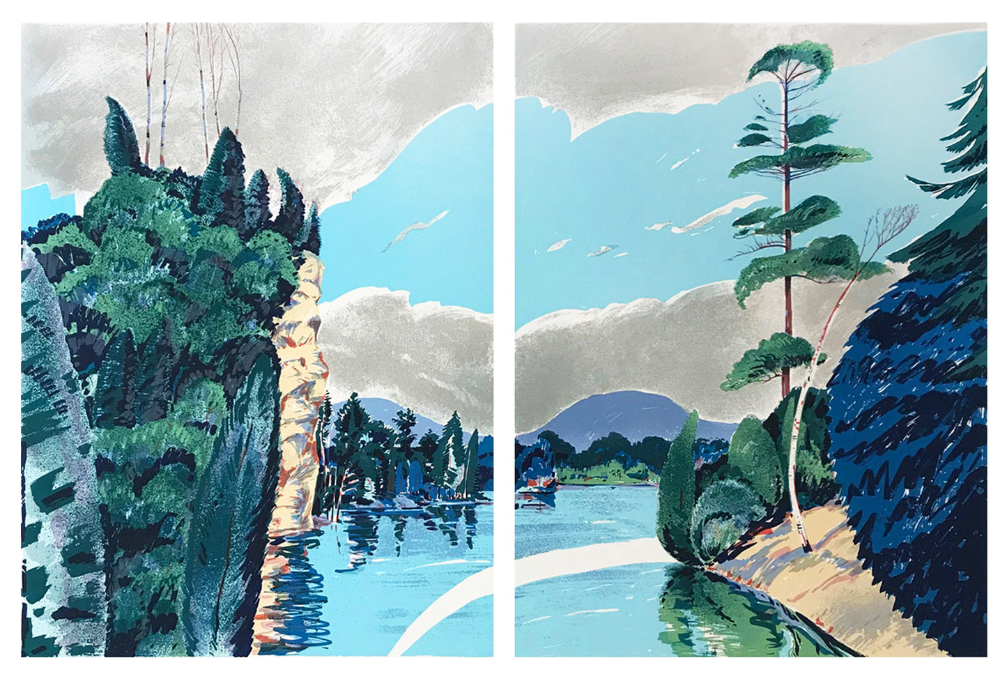 Brian Kelley - Rockwood (Diptych)