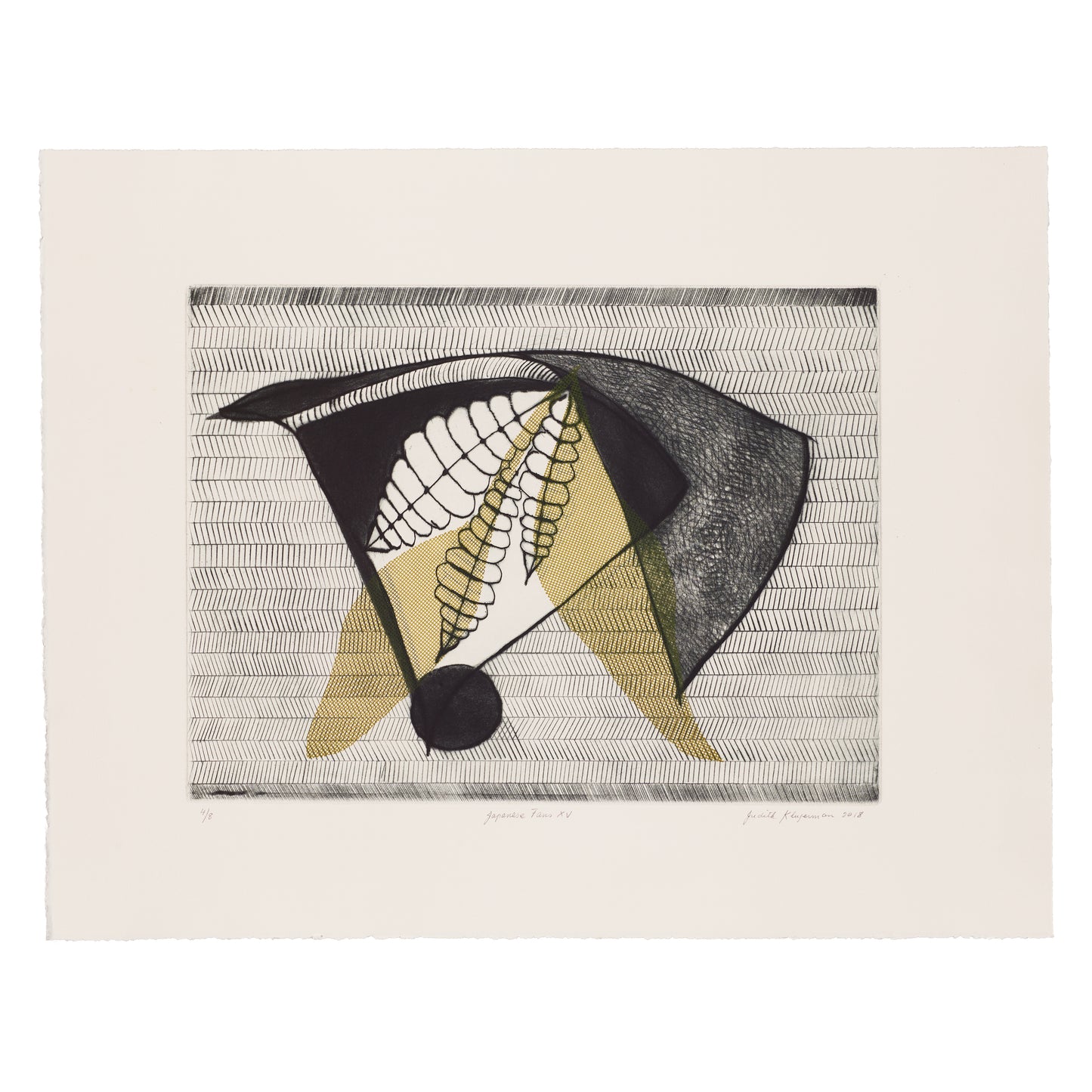 FUTURE PROOF 2023 Lot 48: Judith Klugerman - Japanese Fans XV