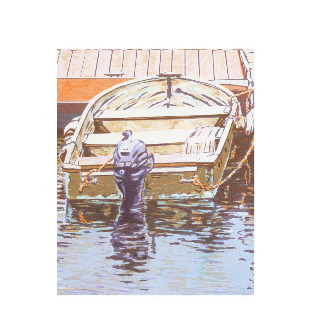 Louis Crout - Green Boat II