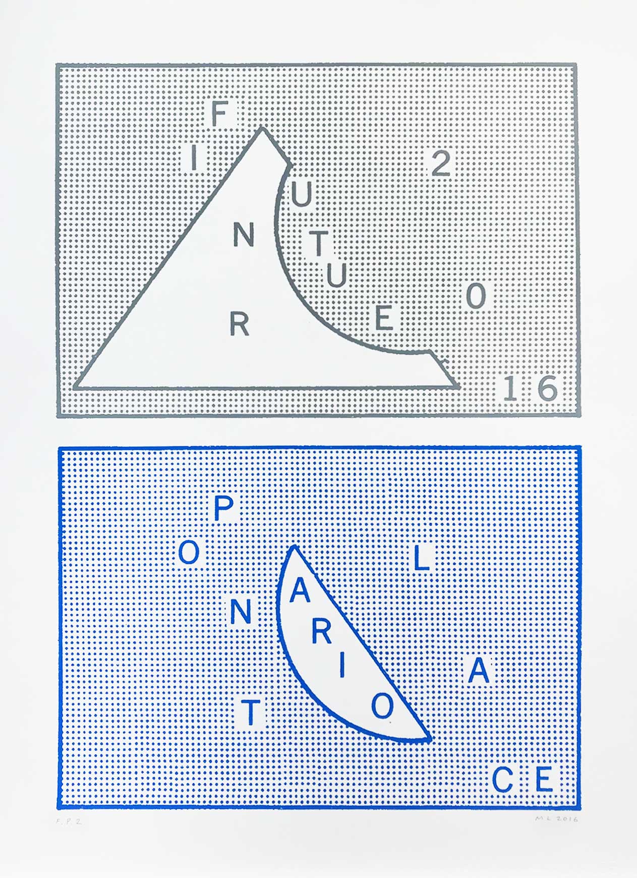 Micah Lexier - (In/Future Poster) Untitled