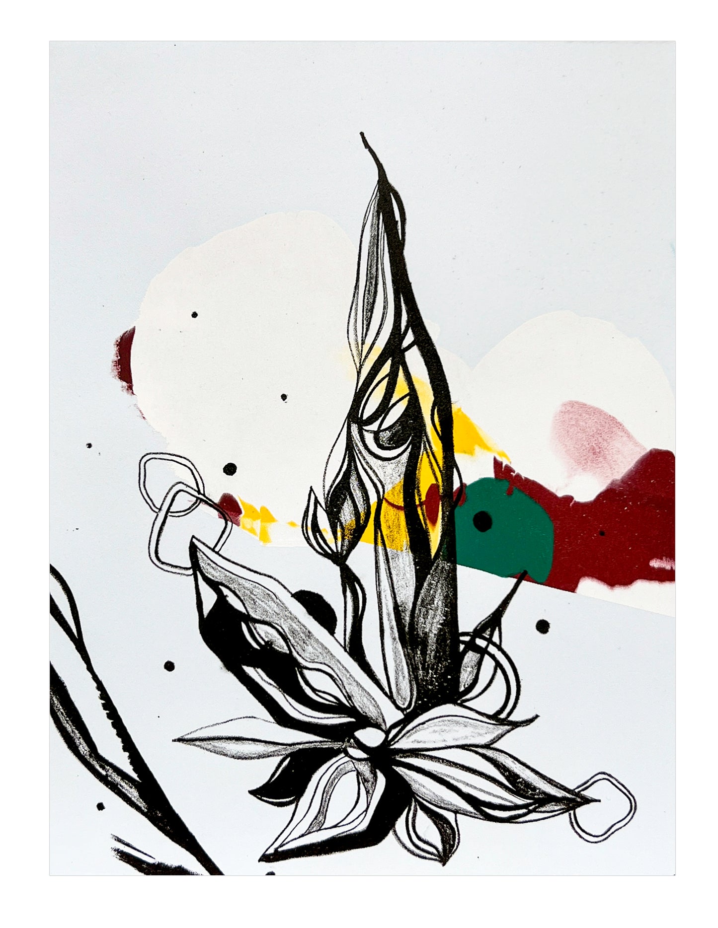 Rachael Dodgson, Baby, I'm a Sucker for You, lithograph and screenprint
