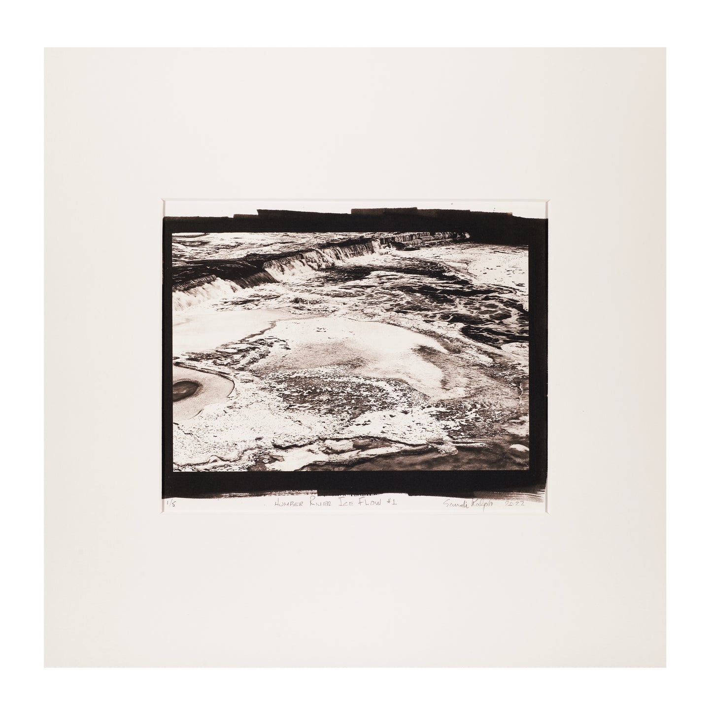 FUTURE PROOF 2023 Lot 70: Sandi Ralph - Humber River Ice Flow #1