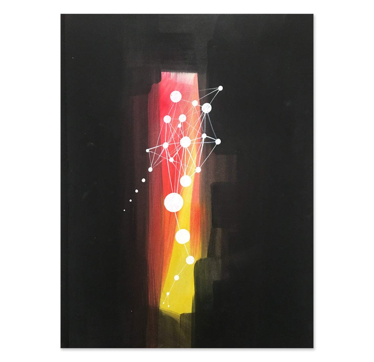 Kate Wilson, Untitled (Signs), ink and watercolour on paper, paper size: 14" x 10.25"