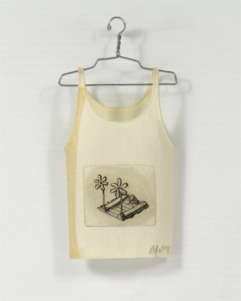 <i> Camisole on hanger raft <i> Cybèle Young