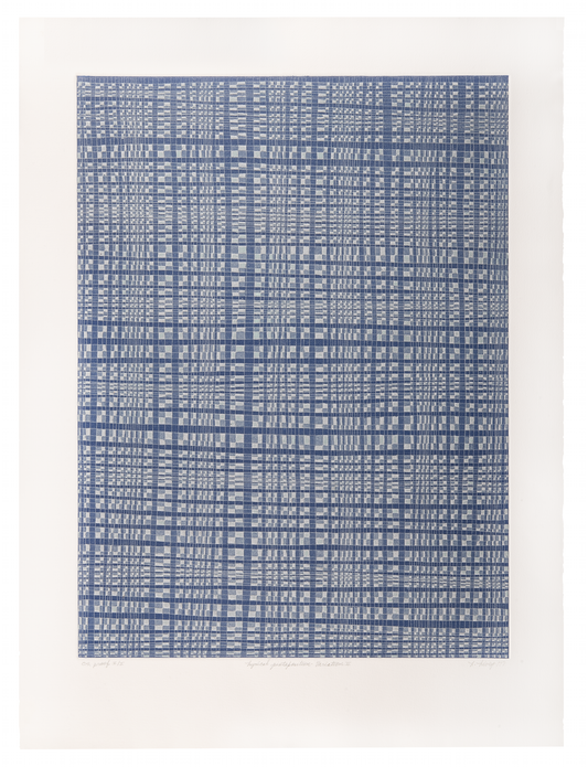 Lorna Livey, Lyrical Juxtaposition - Variation II, etching