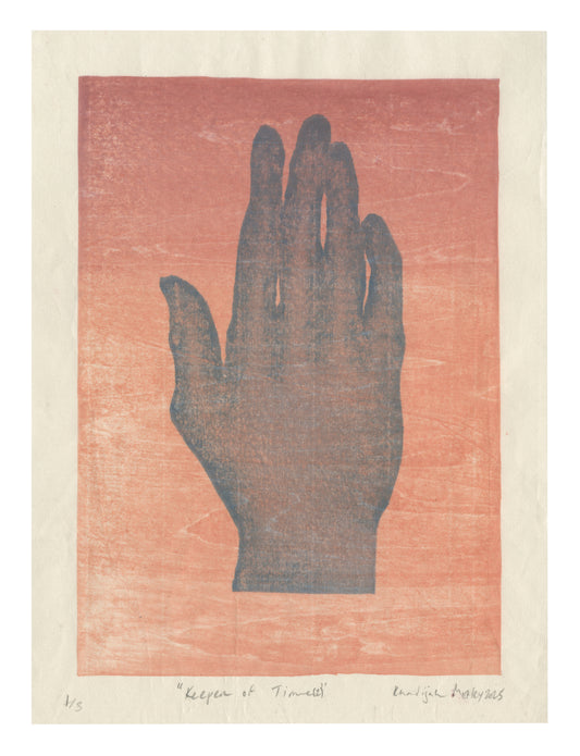 Khadijah Morley, Keeper of Time (2), mokuhanga