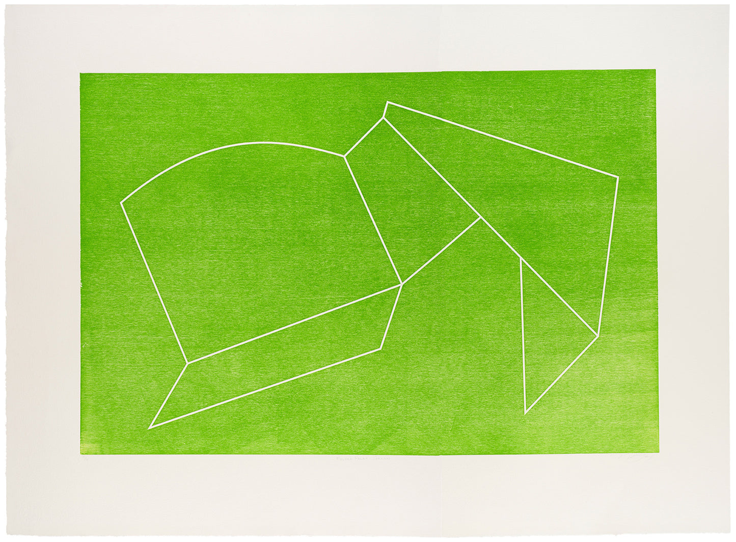 Nancy Fox, Folded Facet Green