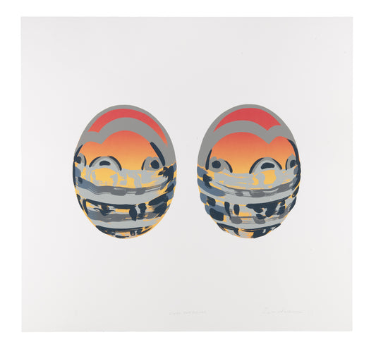 Suzanne Nacha, Limbo: Fraternal, screenprint