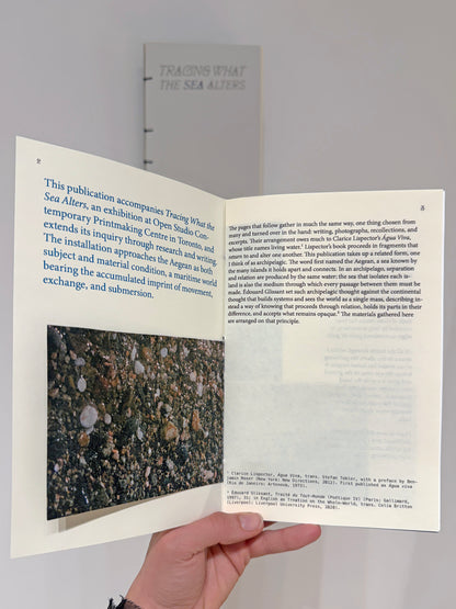 Özge Dîlan Arslan - Tracing What the Sea Alters Publication