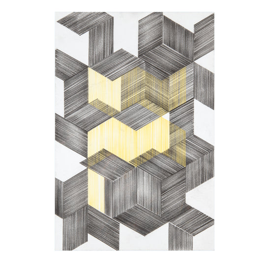 LOT 16: Panya Clark Espinal - Two Equal Volumes (Graphite and Yellow)