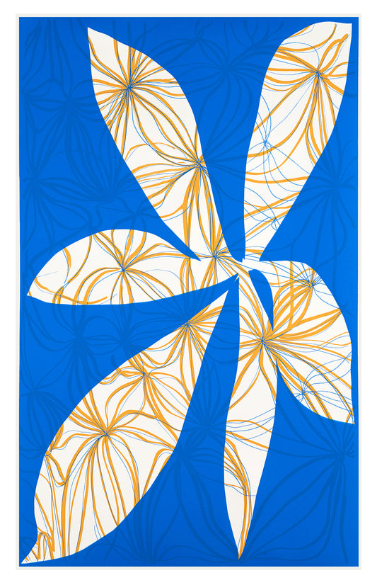 Rachel Crummey, A Spider's Diary (5), monoprint, screenprint