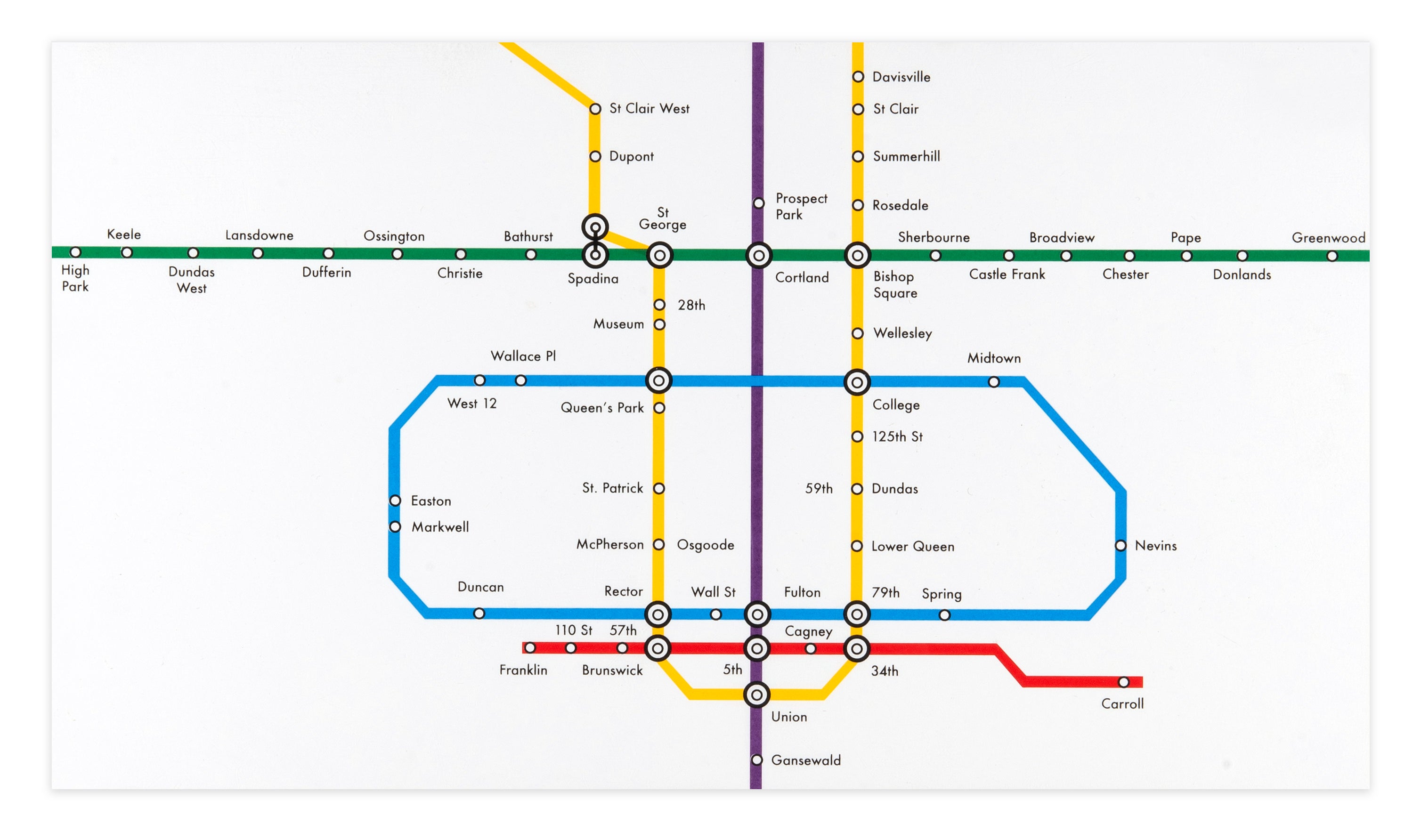 Dave Dyment, Substitute City FP, 2016, screenprint, edition 24/25, 11