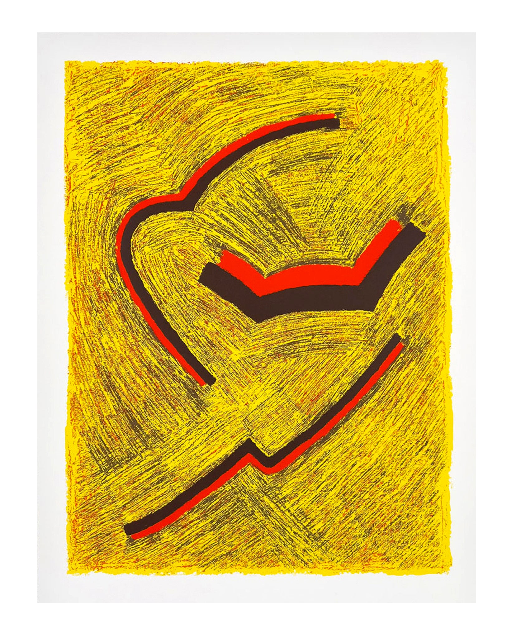 Giovanni Lombardi, TOP GIALLO, 2024 screenprint, edition 6/30, 18