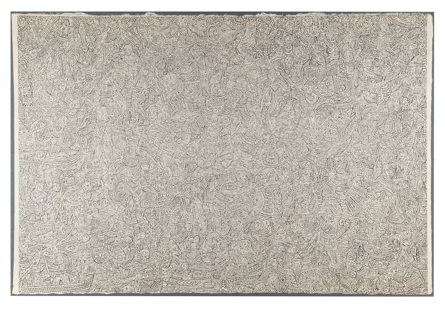 Kim Moodie, Conquest, 1994, lithograph, edition of 12, paper size: 25" x 39"