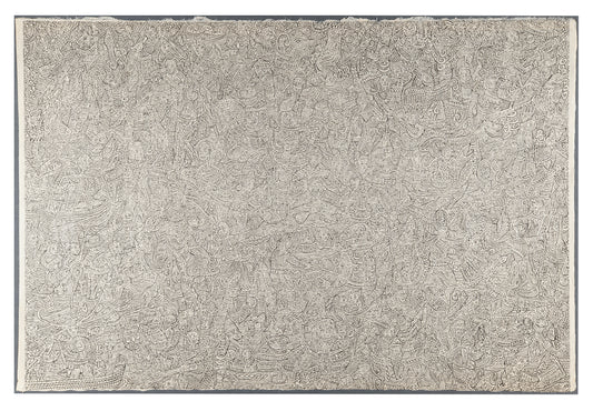 Kim Moodie, Conquest, 1994, lithograph, edition of 12, paper size: 25" x 39"