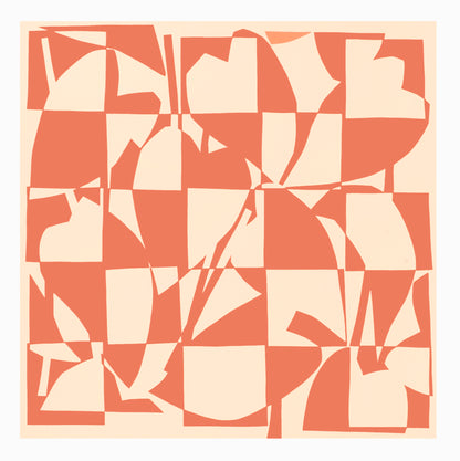 'Terra Cotta Pothos' by Shogo Okada (2025). Screenprint, edition of 12, paper size 9 × 9 in.