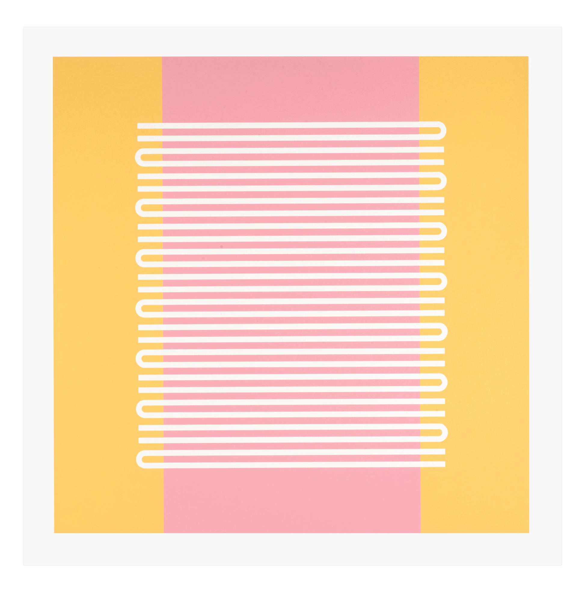 ‘Ham and Cheese’ by Shogo Okada (2016). Screenprint, edition of 4, 21.5 × 21.5 in.