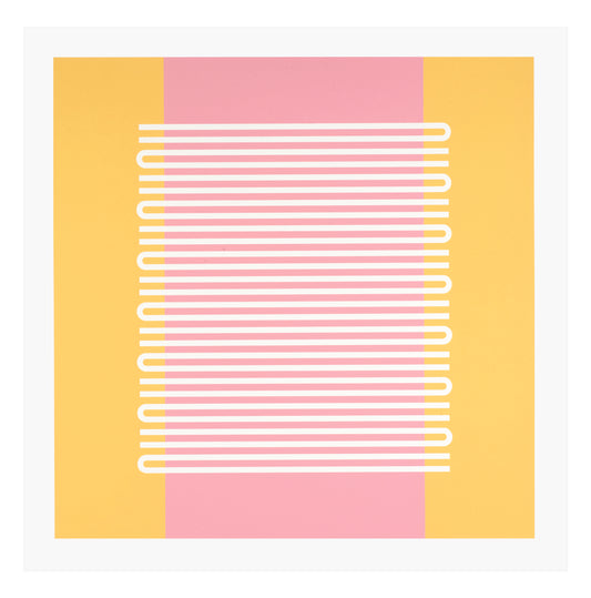 ‘Ham and Cheese’ by Shogo Okada (2016). Screenprint, edition of 4, 21.5 × 21.5 in.