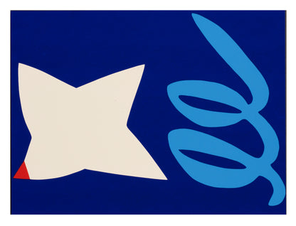 'Avoidance' by Shogo Okada (2025). Screenprint, edition of 12, paper size 11.8" x 15.8" in.