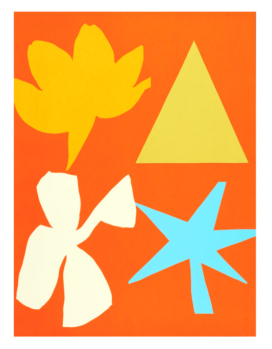 'Through the Mirror' by Shogo Okada (2025). Screenprint, edition of 5, paper size 23.8" x 17.5".