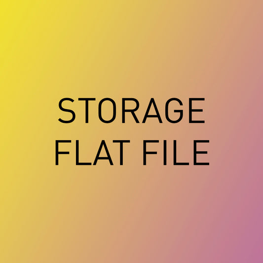 Storage - Flat File (for 1 Month ONLY)