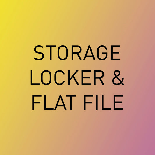 Storage - Both Flat File & Locker (Flat Fee Upfront for Yr rentals)