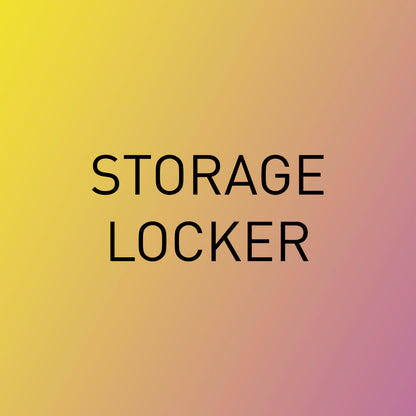 Storage - Locker (for 1 Month ONLY)