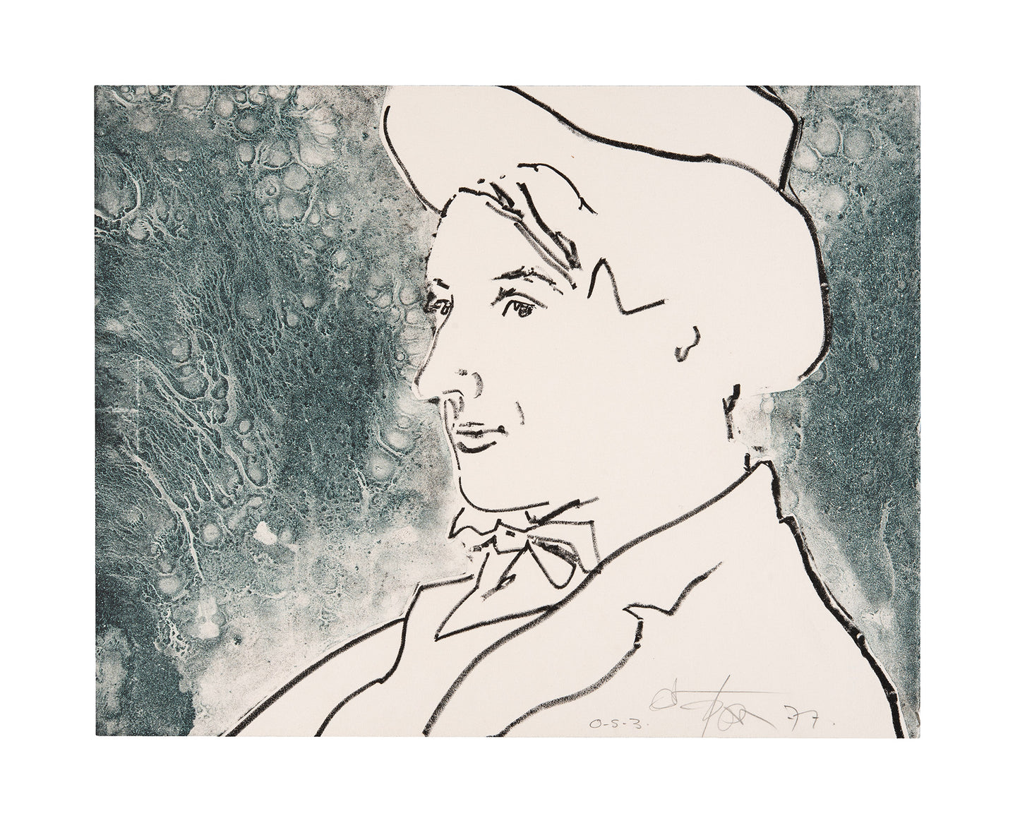 Harold Town - Portrait of Tom Thomson