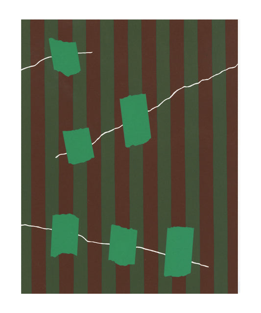 Vanessa Maltese, Torn Between, 2021, screenprint, Edition of 38, paper size: 10" x 8"