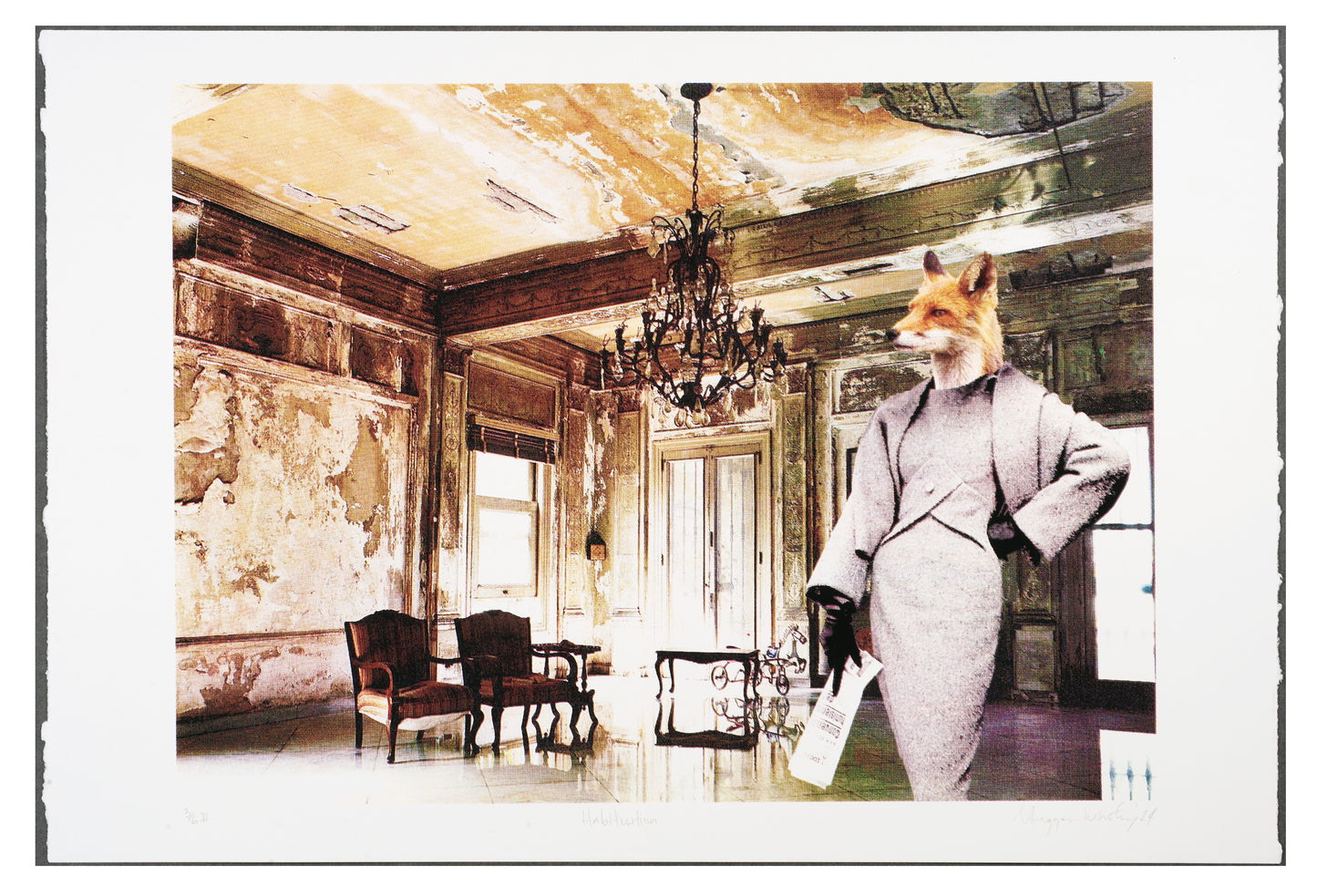 Meggan Winsley, Habituation, 2024, screenprint, edition: 6 (second print run), paper size: 22" x 15"